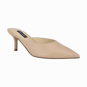 Nine West Ali Pointy Toe Mules Beige Nederland | VEK-423651